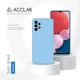 Чехол ACCLAB SoftShell для Samsung Galaxy A13 4G Light Blue - миниатюра 4