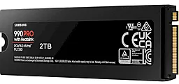 SSD Накопитель Samsung 990 PRO with Heatsink 4 TB (MZ-V9P4T0CW) - миниатюра 4