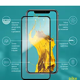 Защитное стекло Piko Full Glue Apple iPhone 11 Pro Max Black (1283126496080) - миниатюра 2