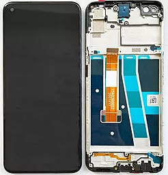 Дисплей Oppo A52, A72 4G, A92 (48 МP) с тачскрином и рамкой, оригинал, Black