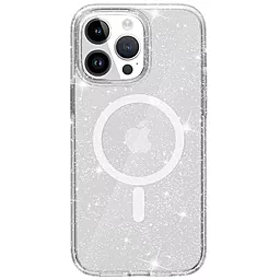 Чехол Epik Galaxy Sparkle MagFit для Apple iPhone 13 Pro Max Clear+Glitter - миниатюра 2