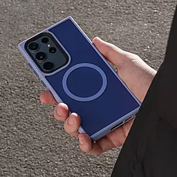 Чехол Wave Matte Insane Case with MagSafe для Samsung Galaxy S23 Deep Purple - миниатюра 4
