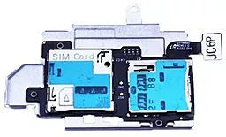 Шлейф Samsung Galaxy S3 i9300 с коннектором SIM-карты и карты памяти Original