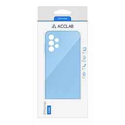 Чехол ACCLAB SoftShell для Samsung Galaxy A13 4G Light Blue - миниатюра 2
