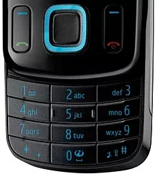 Клавиатура Nokia 6600 Slide Black