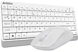 Комплект (клавиатура+мышка) A4Tech FG1112S USB White - миниатюра 2