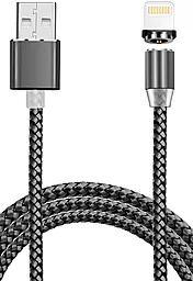 Кабель USB XoKo SC-355i Magneto 1.2M Lightning Cable Gray (SC-355i MGNT-GR)