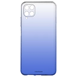 Чехол MAKE Gradient (Clear TPU) для Samsung Galaxy A22  Blue