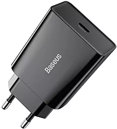 Мережевий зарядний пристрій Baseus Speed Mini Quick Charger 1C 20W Black (CCFS-SN01)