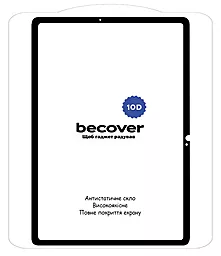 Защитное стекло BeCover 10D для Samsung Galaxy Tab S9 (SM-X710/SM-X716) 11"  Black (710581) - миниатюра 2