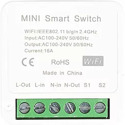 Умный 1-канальный переключатель Wi-Fi TUYA (HS081386) - миниатюра 3