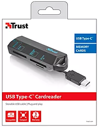 Кардридер Trust Type-C Cardreader (20968) - миниатюра 6