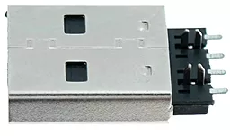 Универсальный разъем для ноутбука USB №4 Type A 2.0 (UF209) 4pin, Male  - миниатюра 2