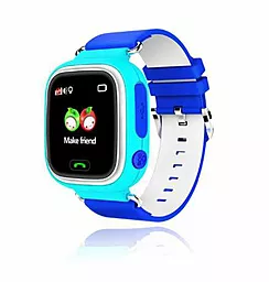 Смарт-часы Smart Baby Уценка!!!  Q60 GPS-Tracking Watch Blue - миниатюра 2