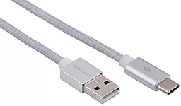 Кабель USB Momax Elite Link Type-C Silver (DTA1S) - миниатюра 2