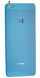 Задняя крышка корпуса Huawei P10 Lite со сканером отпечатка пальца и со стеклом камеры Original  Blue