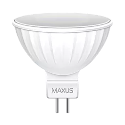 Світлодіодна лампа (LED) MAXUS MR16 5W яркий свет 220V GU5.3 AP (1-LED-512) - мініатюра 2