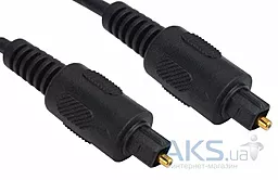 Оптичний аудіо кабель TCOM Toslink М/М Cable 5 м black