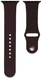 Ремінець Silicone Band S для Apple Watch 38mm/40mm/41mm Cocoa