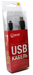 USB Кабель ExtraDigital Mini USB 1.5m Black (KBU1628) - мініатюра 3