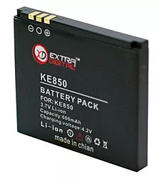 Акумулятор LG KE850 Prada / LGIP-A750 / DV00DV6062 (600 mAh) ExtraDigital - мініатюра 2
