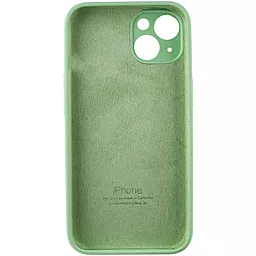Чехол Silicone Case Full Camera для Apple iPhone 15 Plus Pistachio - миниатюра 2
