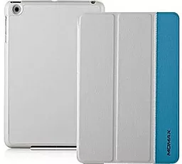 Чехол для планшета Momax Flip cover for iPad Mini White/Blue (FCAPIPADMINIWB) - миниатюра 2