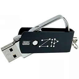 Флешка GooDRam 32GB Zip Black USB 2.0 (PD32GH2GRZIKR9) - мініатюра 3