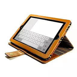 Чохол для планшету Alston Craig Vintage Leather Series Apple iPad Air Brown (I11_7) - мініатюра 5