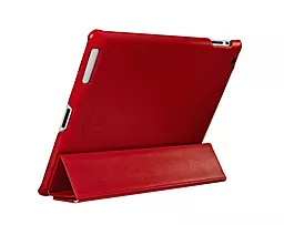 Чехол для планшета Teemmeet Smart Cover for iPad 4/iPad 3/iPad 2 Red (SM03040301) - миниатюра 2