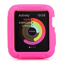 Чохол для розумного годинника Apple Watch 42mm iBest TPU Case Pink - мініатюра 2
