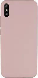 Чехол Epik Silicone Cover Full without Logo (A) Xiaomi Redmi 9A Pink Sand