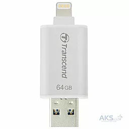 Флешка Transcend 128GB JetDrive Go 300 Silver USB 3.1 (TS128GJDG300S) Silver - мініатюра 2