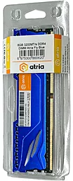 Оперативна пам'ять ATRIA 8 GB DDR4 3200 MHz Fly Blue (UAT43200CL18BL/8) - мініатюра 3