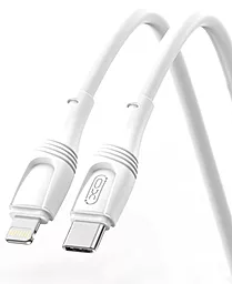 Кабель USB PD XO NB-Q239A 27w 3a USB Type-C - Lightning cable white - миниатюра 2