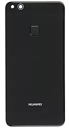 Задняя крышка корпуса Huawei P10 Lite со сканером отпечатка пальца и со стеклом камеры Original  Black