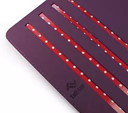 Чохол для планшету Tuff-Luv Slim-Stand Leather Case Cover for iPad 2,3,4 Raspberry: Polka-Hot (B10_36) - мініатюра 4
