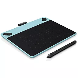 Графический планшет Wacom Intuos Draw Pen Small Tablet (CTL-490DB-N) Mint Blue - миниатюра 3