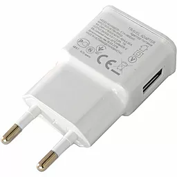 Мережевий зарядний пристрій ExtraDigital 1a home charger white