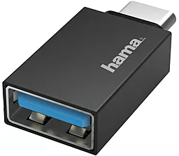 OTG-перехідник Hama M-F USB Type-C -> USB-A 3.2 Black (00200311)