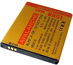 Аккумулятор Samsung i8150 Galaxy W / EB484659VU / ALMP-P-SM.i8150CP (1500 mAh) Avalanche - миниатюра 2