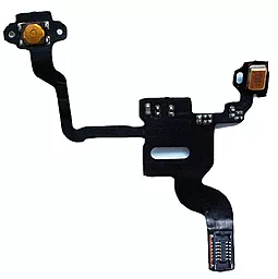 Шлейф iPhone 4G для кнопки включения с датчиком приближения и микрофоном Original