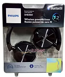 Навушники Philips SHB3060BK/00 Mic Black Wireless - мініатюра 3