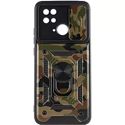 Чехол Epik Camshield Serge Ring Camo для Xiaomi Redmi 10C Army Brown