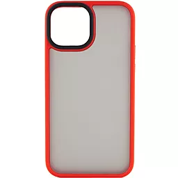 Чохол Epik TPU+PC Metal Buttons для Apple iPhone 13 (6.1") Червоний