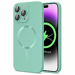 Чехол Cosmic Frame MagSafe Color for Apple iPhone 15 Pro  Light Green