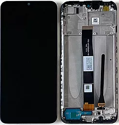 Дисплей Xiaomi Redmi 10A с тачскрином и рамкой, Black