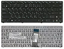 Клавиатура для ноутбука Asus EEE PC 1201 1215 1225 U20 VX6 Eee PC Lamborghini без рамки черная