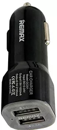 Автомобільний зарядний пристрій Remax car charger 15.5W 3.1A USB-A Black (CC201) - мініатюра 2