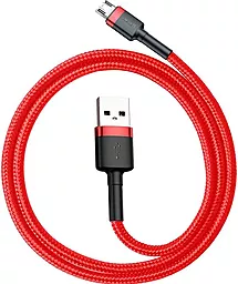 Кабель USB Baseus Cafule micro USB Cable Red (CAMKLF-B09) - миниатюра 2